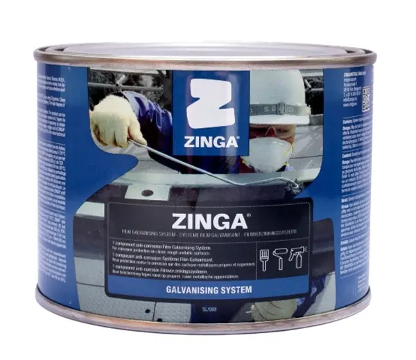ZINGAMETALL Zinga ZINGA galvanizace zinkem za studena 1kg šedá