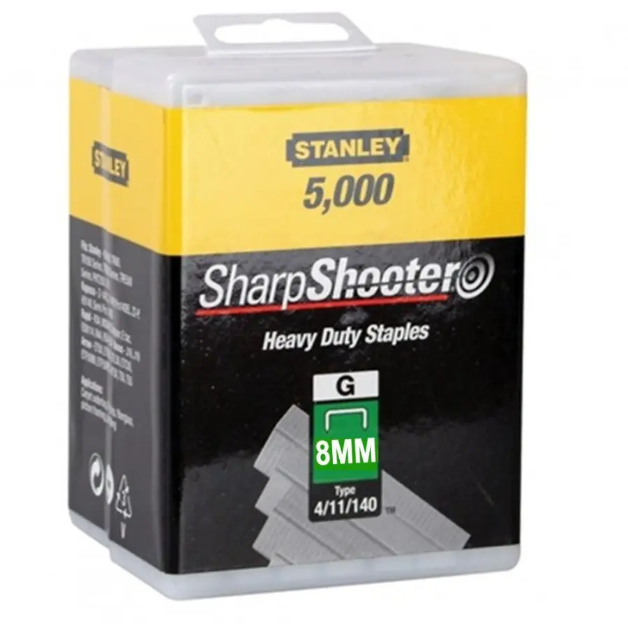 Stanley - Spony typu G, 8 mm, 5000 ks 1-TRA705-5T