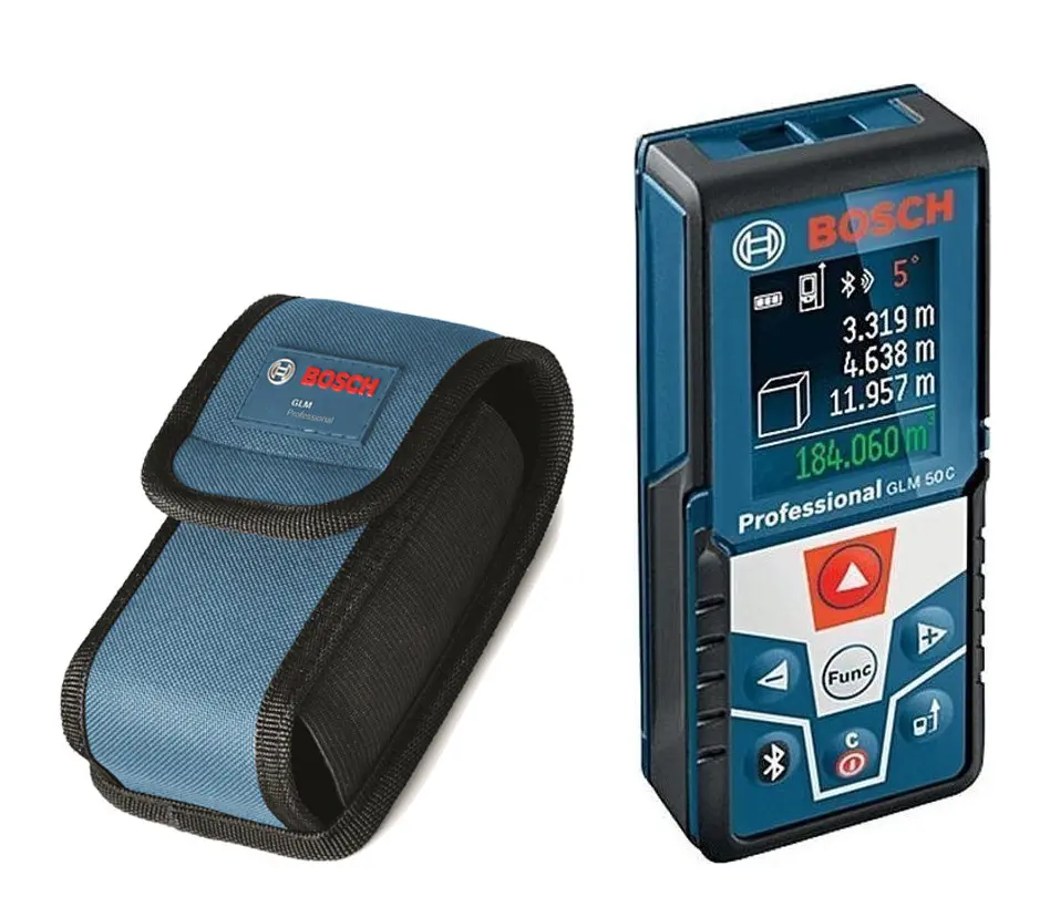 Bosch - Laserový měřič vzdálenosti, dosah 50 m 0601072T00