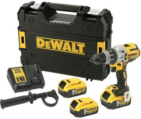 DeWALT DCD996P3 XRP bezuhlíková příklepová aku vrtačka 18V 3x5,0Ah
