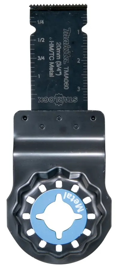 MAKITA B-64945 ponorný list 20x40mm HM TMA060 Starlock+OIS na ocel do oscil. brus.