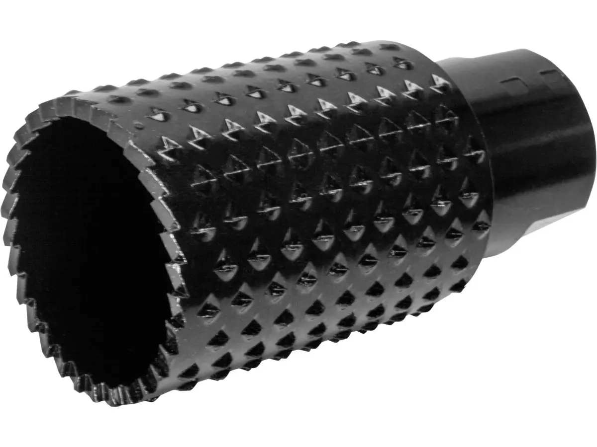 EXTOL PREMIUM 8803694 válcová rašple do úhlové brusky, prům. 30mm M14
