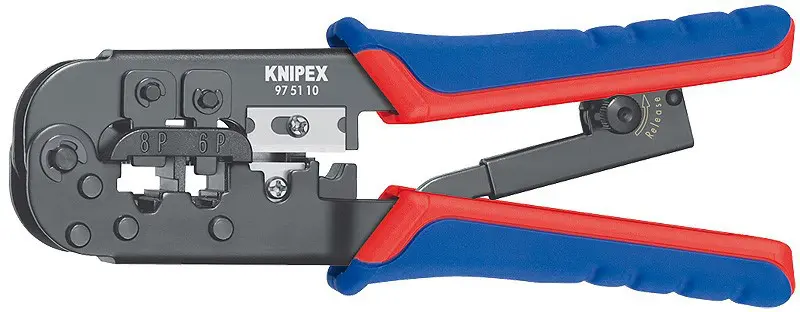Krimpovací kleště pro konektory Western brunýrované 190 mm - 975110