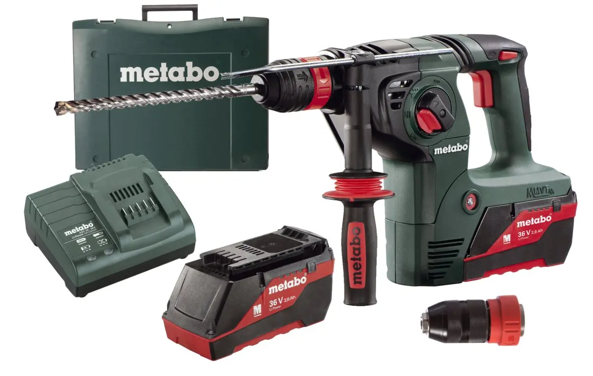 METABO KHA 36 LTX aku kladivo 2x2,6Ah Li-Ion 60079551