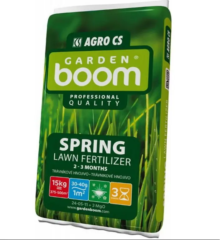 AGRO CS Garden Boom Spring trávníkové hnojivo 15 kg