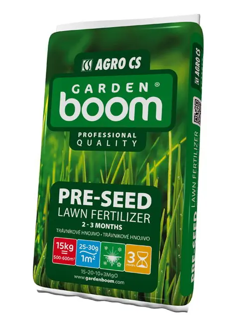 AGRO CS Garden Boom Pre-Seed trávníkové hnojivo 15 kg