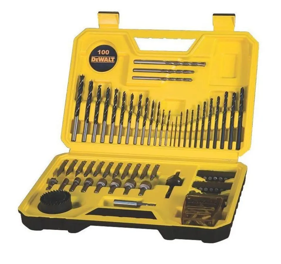 DeWALT - 100dílná sada bitů a vrtáků DT71563