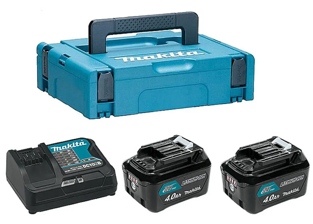 Makita - Sada 5A nabíječky a 2x aku 12 V CXT 4,0 Ah 197641-2