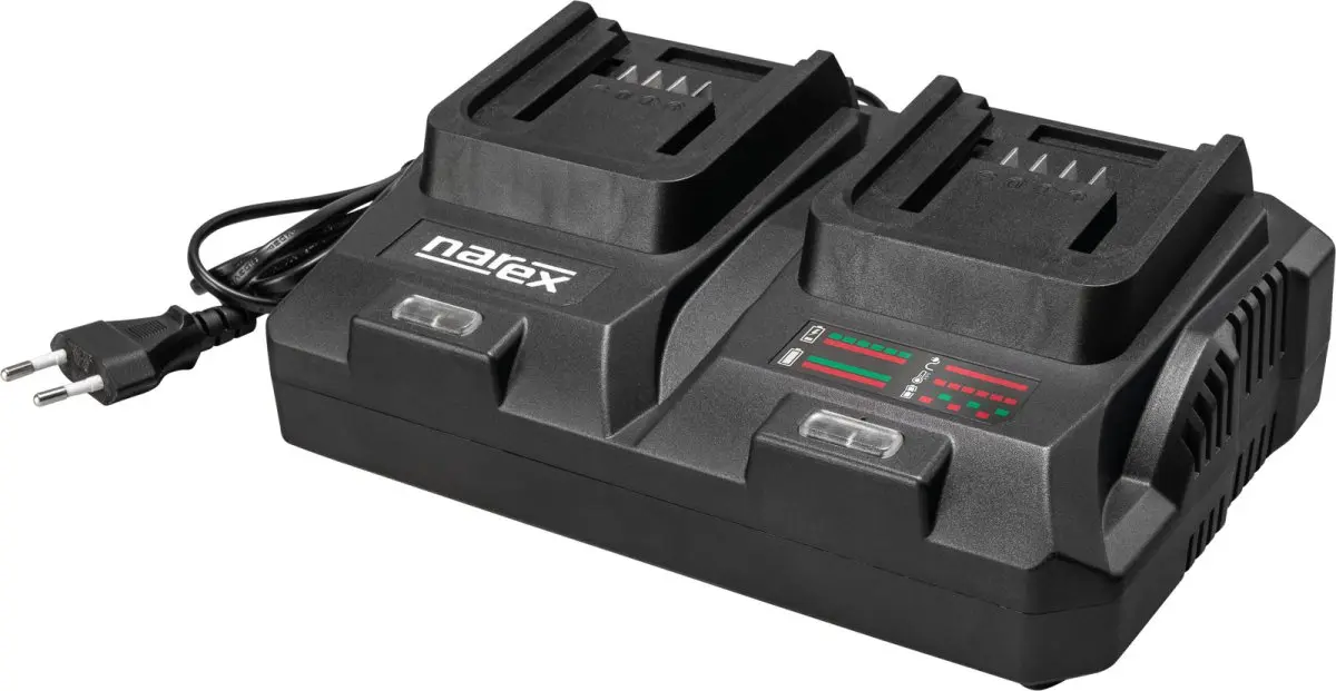 NAREX AN 1820 D dvojnabíječka 20V 4A 65406409