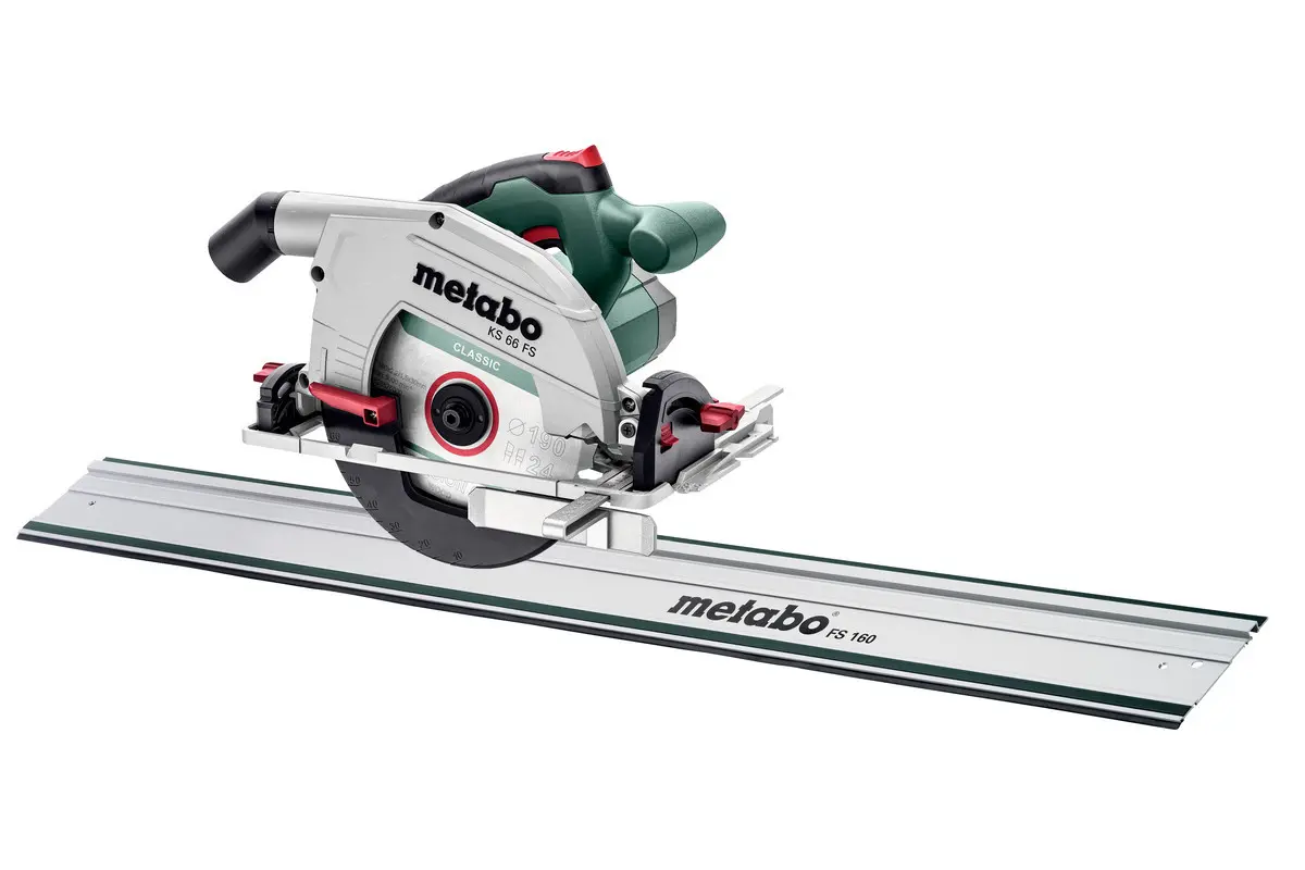 METABO KS 66 FS SET okružní pila + hliníková lišta FS 160, 691135000