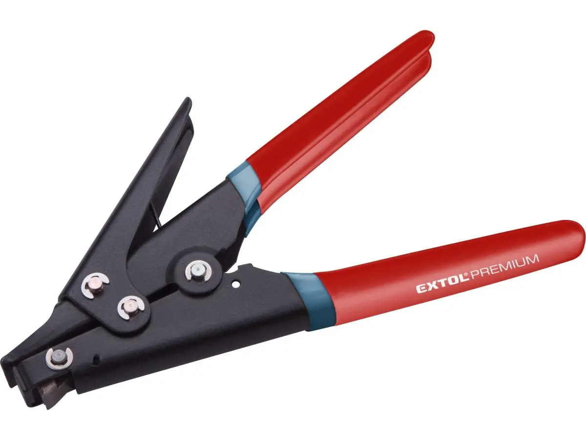 EXTOL PREMIUM Kleště manipulační na stahovací/kabelové pásky, do max. šíře pásku 10mm 8856100