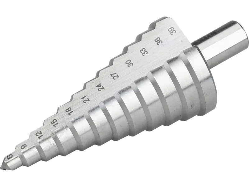 Vrták stupňovitý, 6 - 39 mm, HSS - EXTOL PREMIUM EX8801166