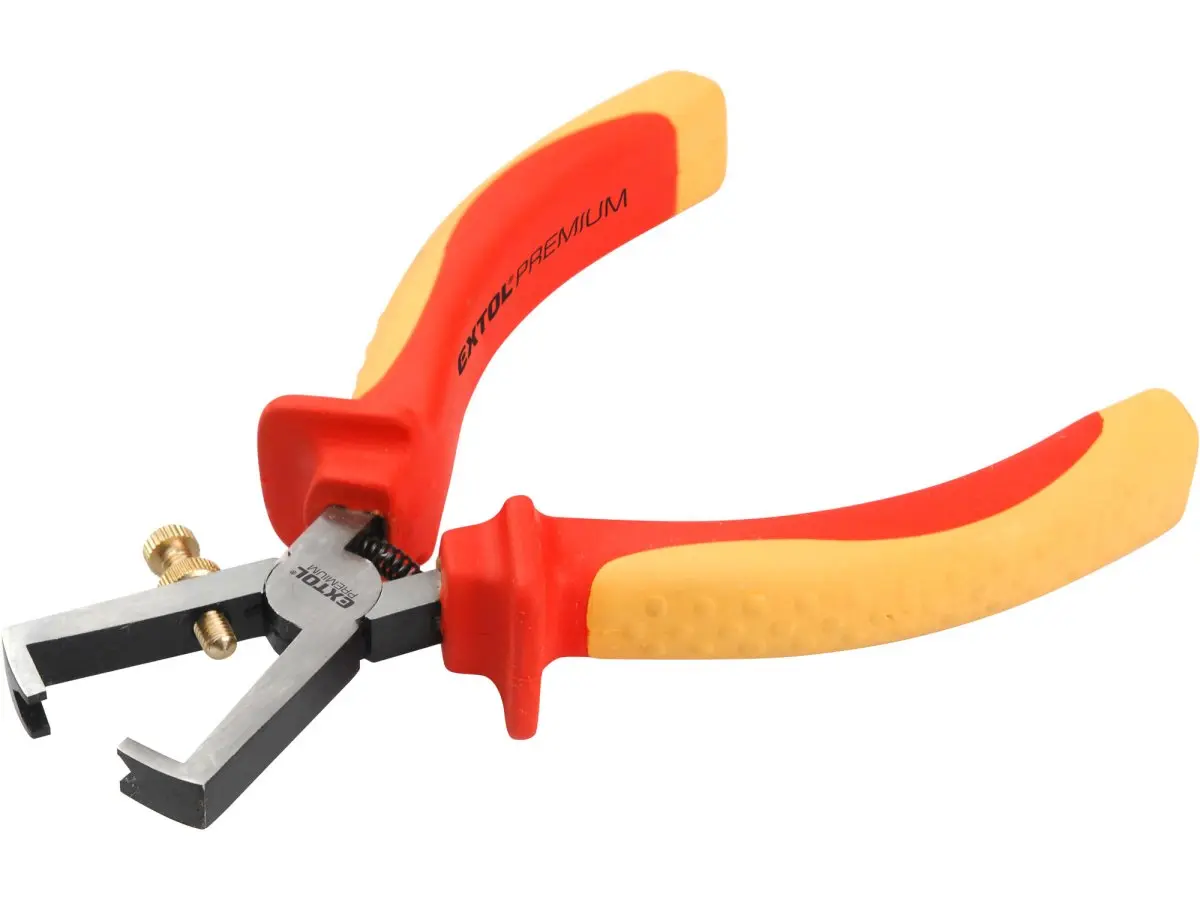 EXTOL PREMIUM 8813180 kleště odizolovací čelní 160mm VDE 1000V CrV