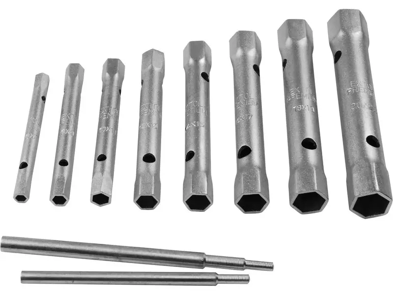 EXTOL PREMIUM 8816370 klíče trubkové, sada 8ks, CrV