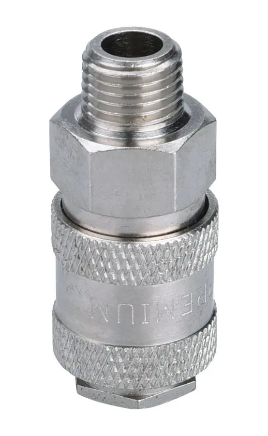 Rychlospojka vzduchová zásuvka s vnějším závitem, G-1/4" EXTOL PREMIUM 8865111