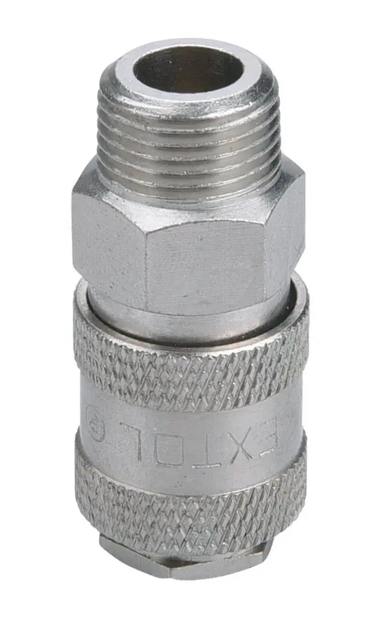 Rychlospojka vzduchová zásuvka s vnějším závitem, G-3/8" EXTOL PREMIUM 8865112