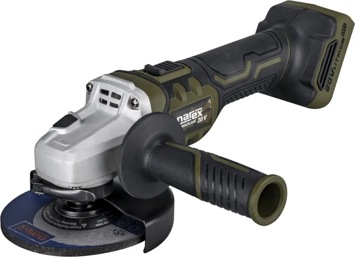 NAREX Camouflage CBU 125 Basic aku úhlová bruska 125mm brushless 20V, bez aku, 65405720