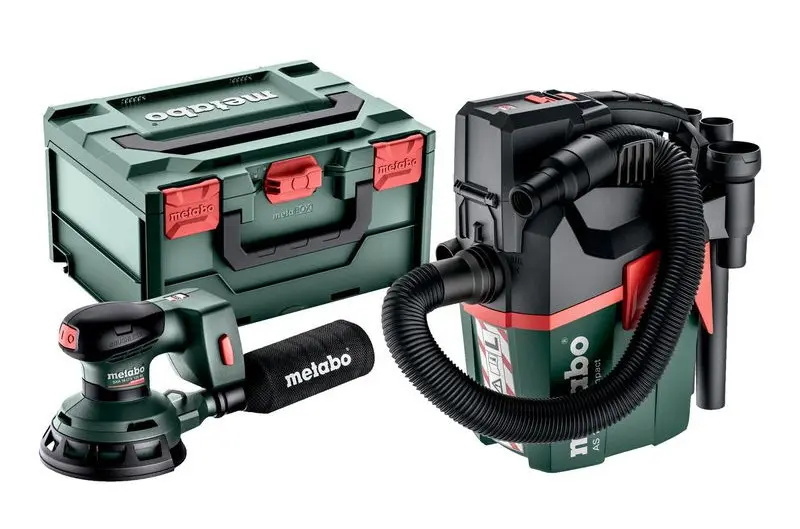 METABO Set SXA 18 LTX 125 BL + AS 18 L PC Compact ex.br + vys., bez akumulátoru, 691199000