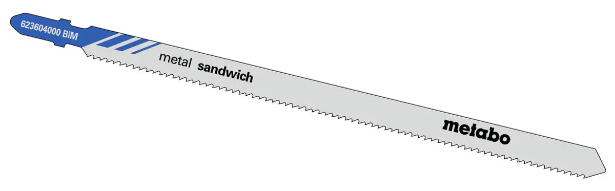 Metabo - Sada pilových plátků na kov, délka 150 mm, 5 ks 623604000