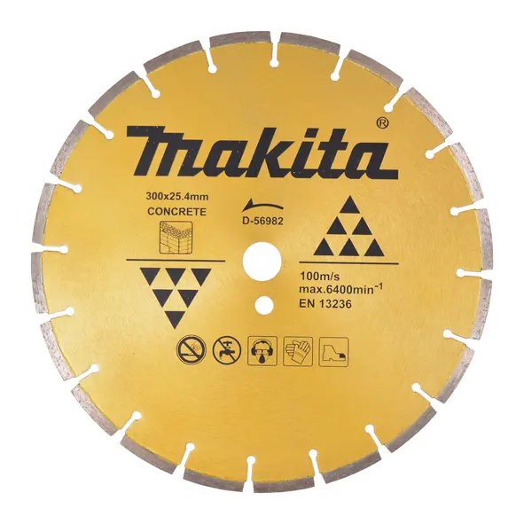 Makita - Diamantový řezný kotouč na beton 300x25,4 mm D-56982