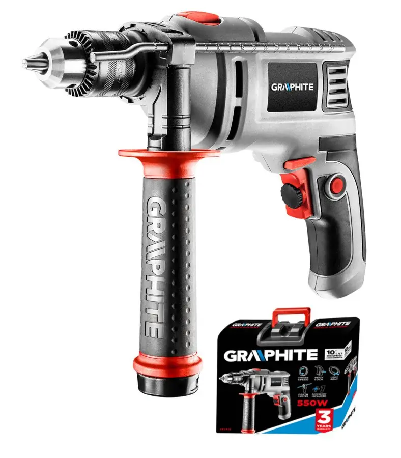 Příklepová vrtačka s příkonem 550W, 58G725 GRAPHITE
