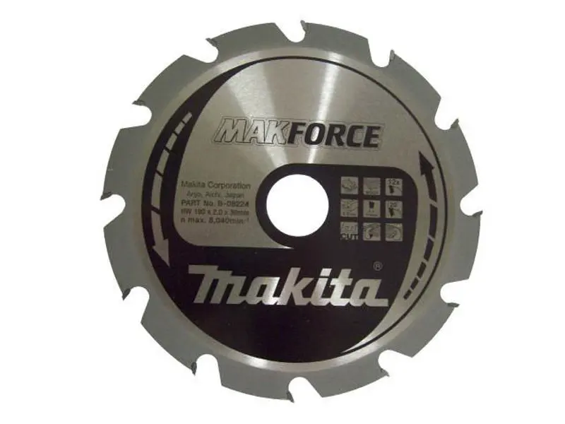 MAKITA B-32144 pilový kotouč 190x30 12Z (B-08224)