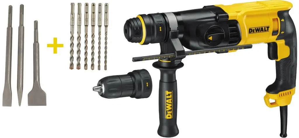 DeWALT D25134KP kombinované kladivo SDS+ s příslušenstvím