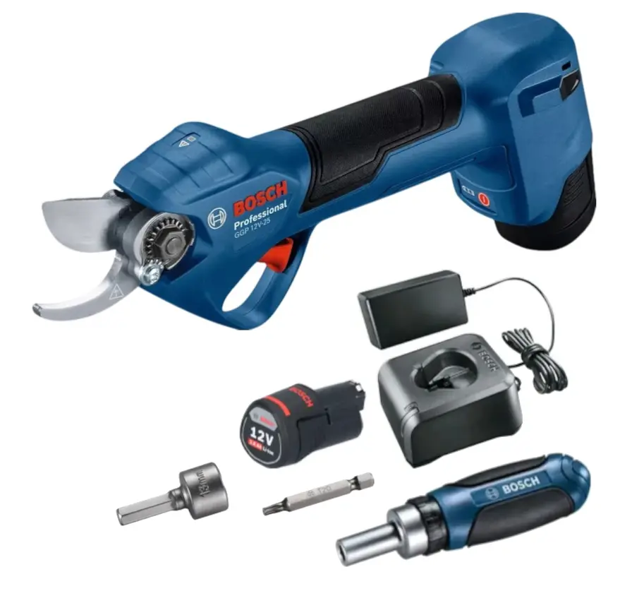 Bosch - 12V AKU nůžky na větve GGP 12V-25, bez baterie a nabíječky 06008D8100
