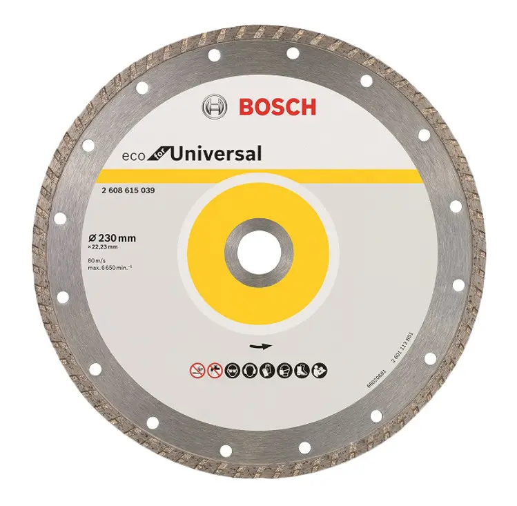 BOSCH diamantový řezací kotouč Eco for Universal TURBO 230x22mm 2608615039