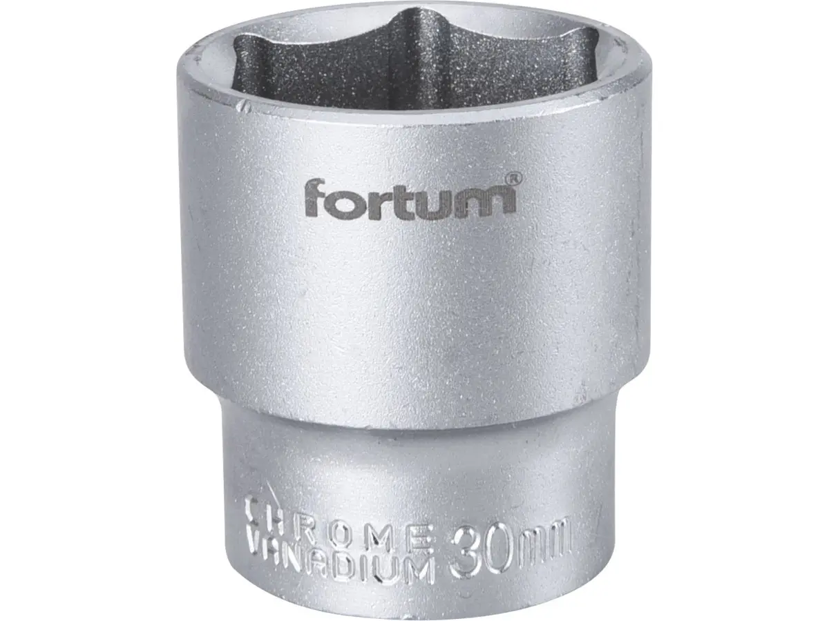 Fortum Hlavice nástrčná, 1/2", 30mm, L 44mm, 61CrV5 4700430