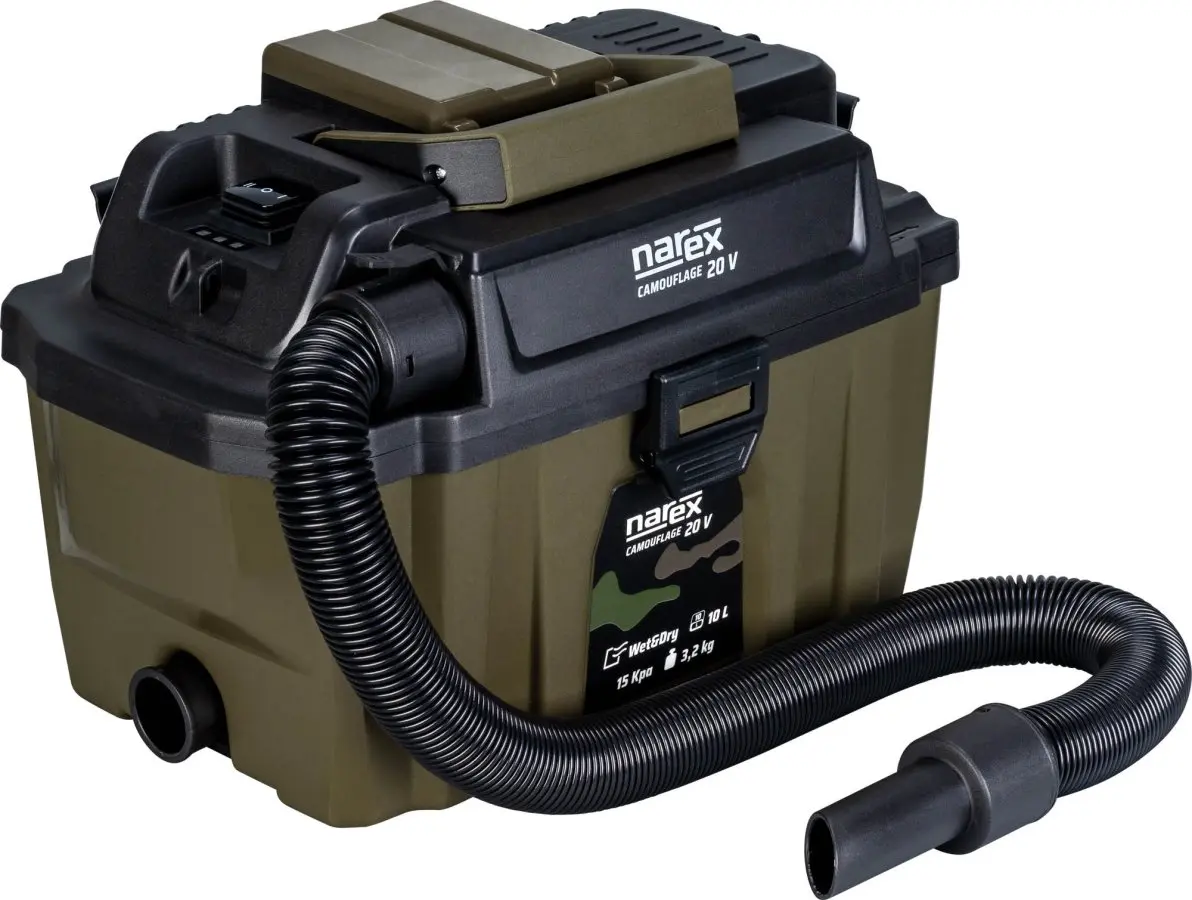 NAREX Camouflage CVP 10-2 BASIC aku vysavač 2v1 LiIon 20V, bez aku, 65406337