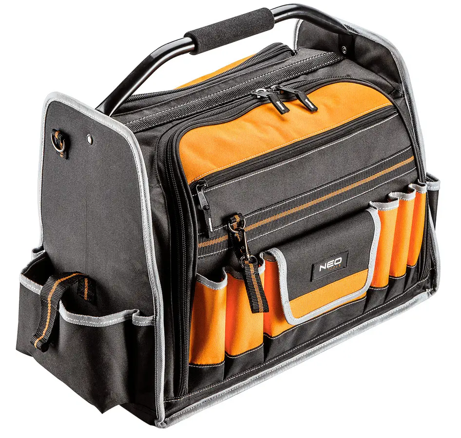 NEO TOOLS taška montážní, kapsy, uzavírání na zip, 84-301