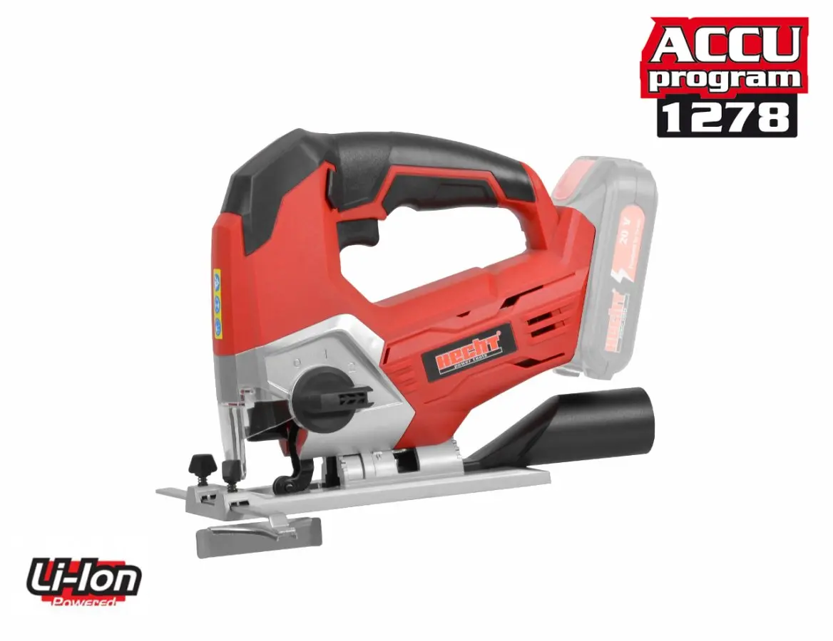 HECHT 1531 aku přímočará pila 20V Li-Ion bez baterie - ACCU program HECHT 1278
