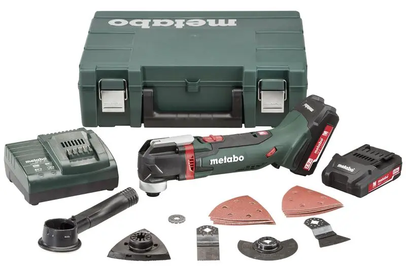 METABO MT 18 LTX Compact aku oscilační multi bruska 2x2Ah 613021510