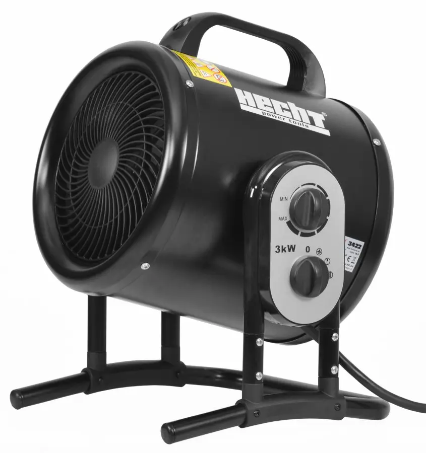 HECHT 3422 elektrický přímotop s ventilátorem a termostatem