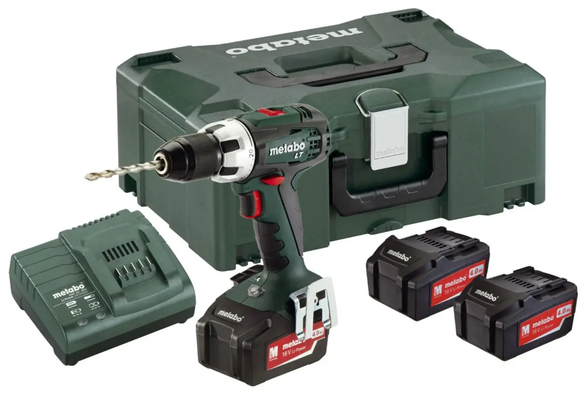 METABO BS 18 LT aku vrtačka 3x4Ah LiIon MetaLoc 602102960
