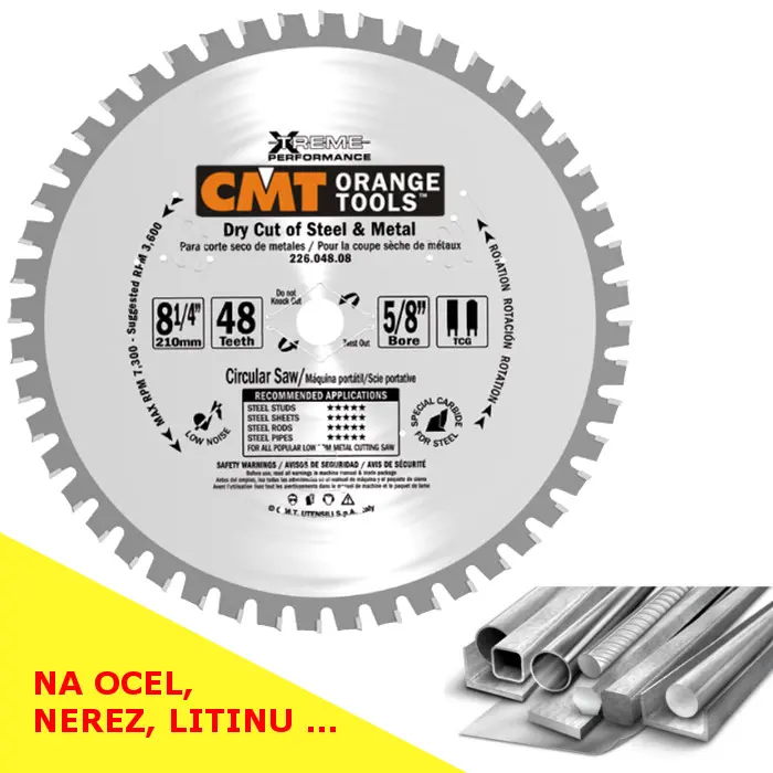 CMT C22603006H pilový kotouč 160x20mm Z30 FWF na ocel a litinu
