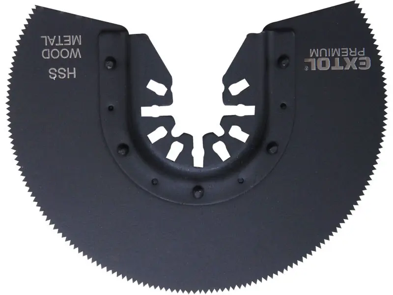EXTOL PREMIUM 8803856 segmentový pilový list na kov do multi brusek 88mm HSS