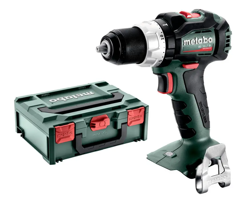 METABO BS 18 LT BL bezuhlíková aku vrtačka bez akumulátoru, MetaLoc, 602325840