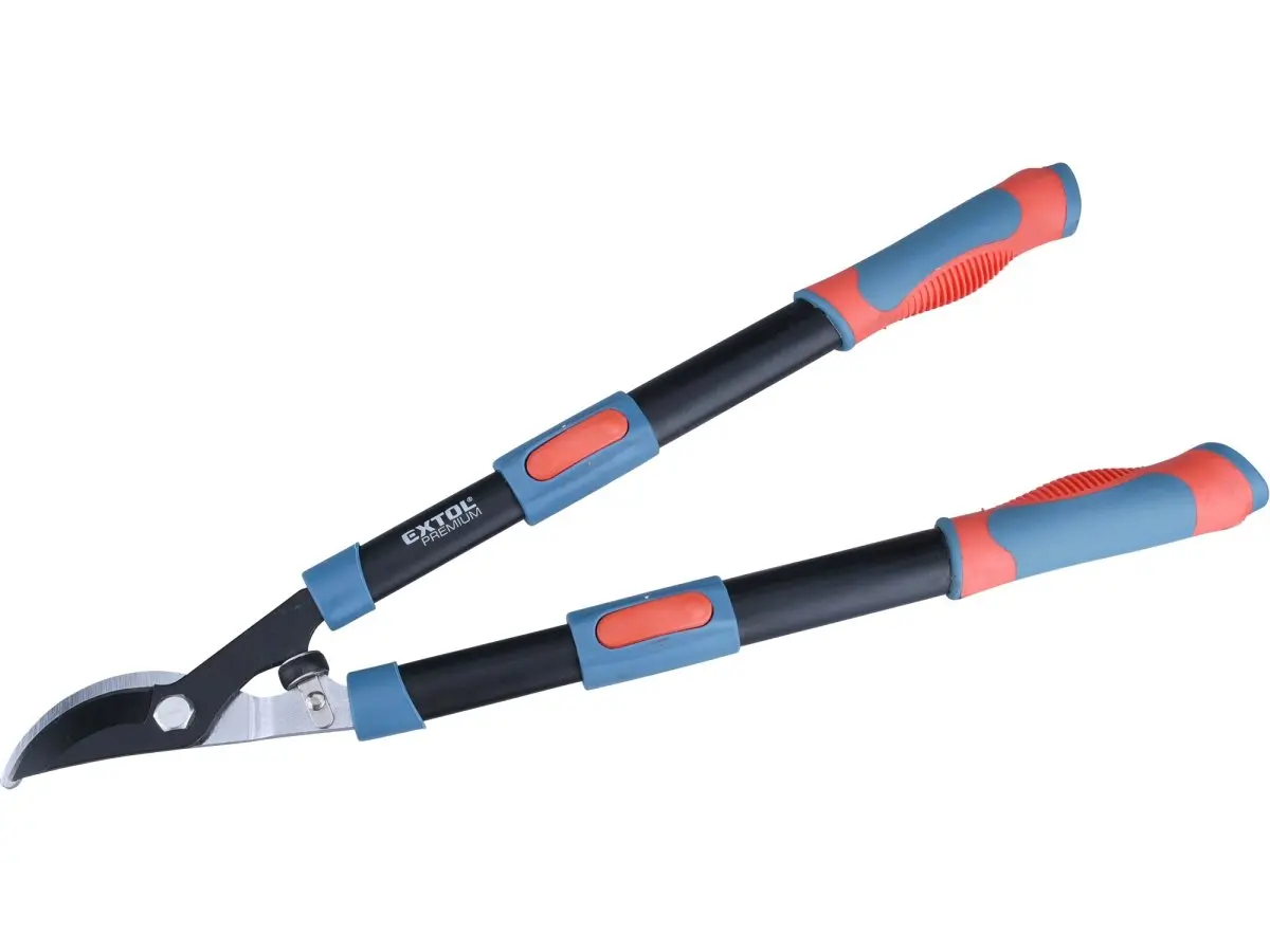 EXTOL PREMIUM Nůžky na větve teleskopické dvousečné, 640-905mm, HCS 8873106