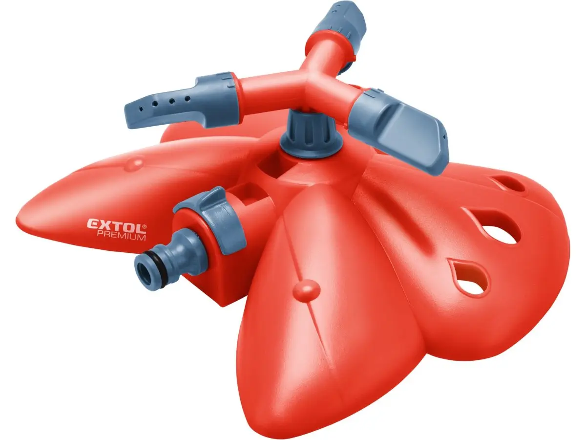 EXTOL PREMIUM Zavlažovač kruhový pokládací, tříramenný 8876466