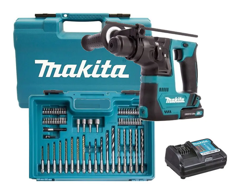 MAKITA HR140DWYE1 aku vrtací kladivo s příslušenstvím 12V/1,5Ah CXT