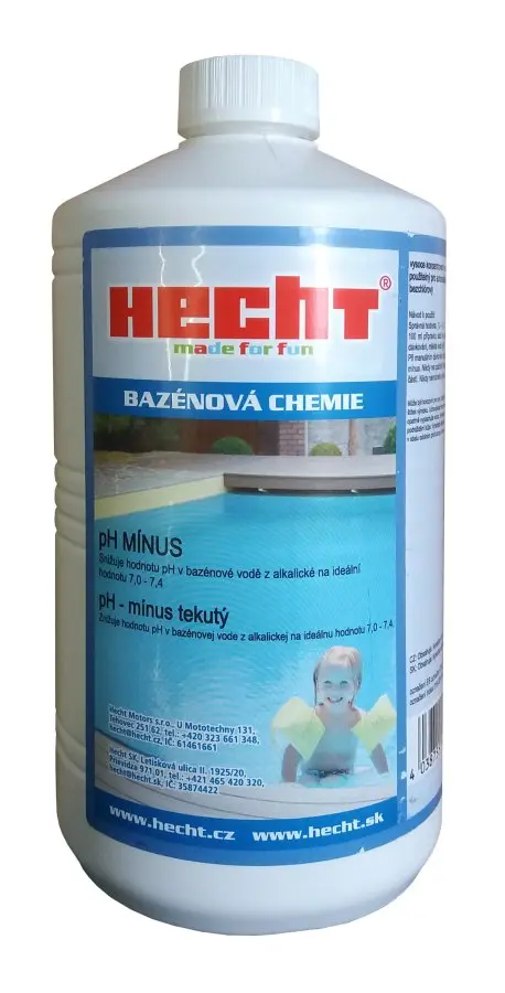 HECHT 810601 pH mínus tekutý 1 litr