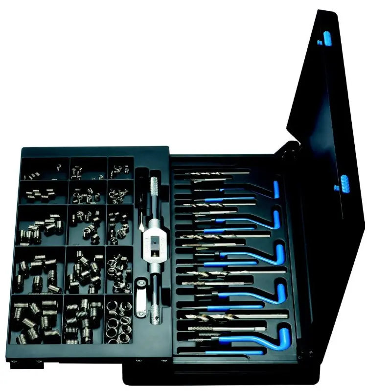 V-COIL 04080.11 sada na opravu závitů M5-12, Workshop kit