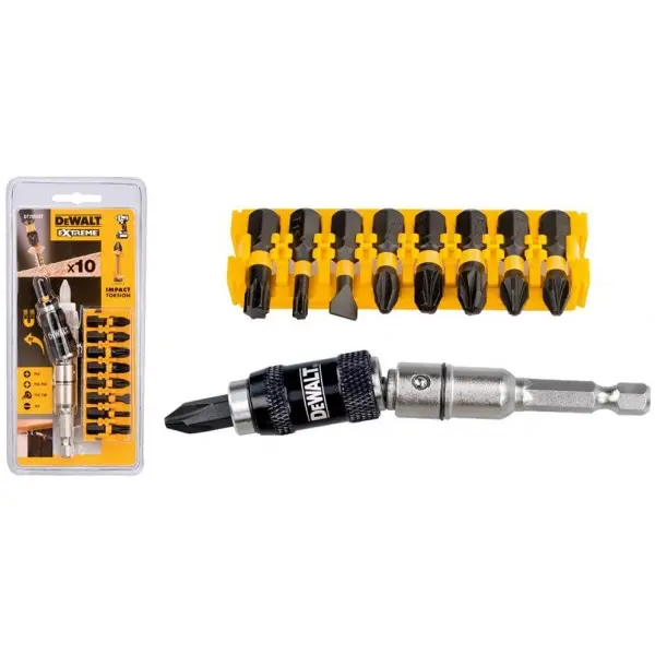 DeWALT - 10dílná sada bitů DT70518T