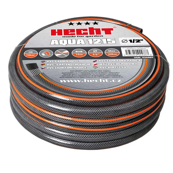 HECHT AQUA 1215 zahradní hadice 1/2" 15m