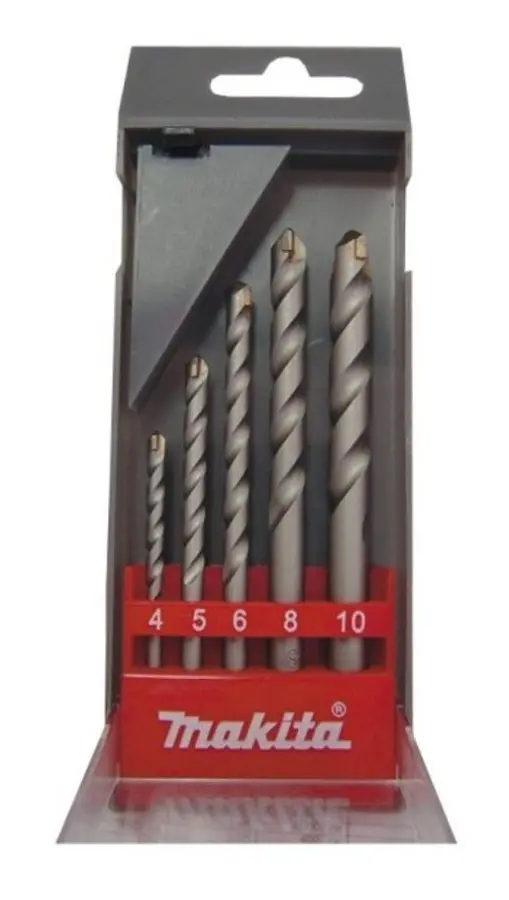 Makita - 5dílná sada vrtáků do zdiva D-05175