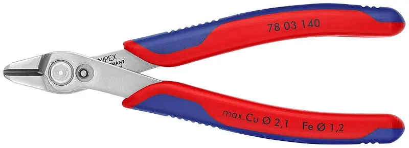 Boční štípací kleště Knipex pro elektroniku, 140 mm