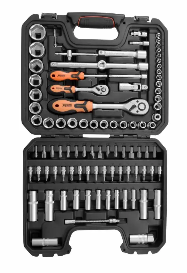 HECHT 2094 gola sada 1/4", 1/2", 94 dílů