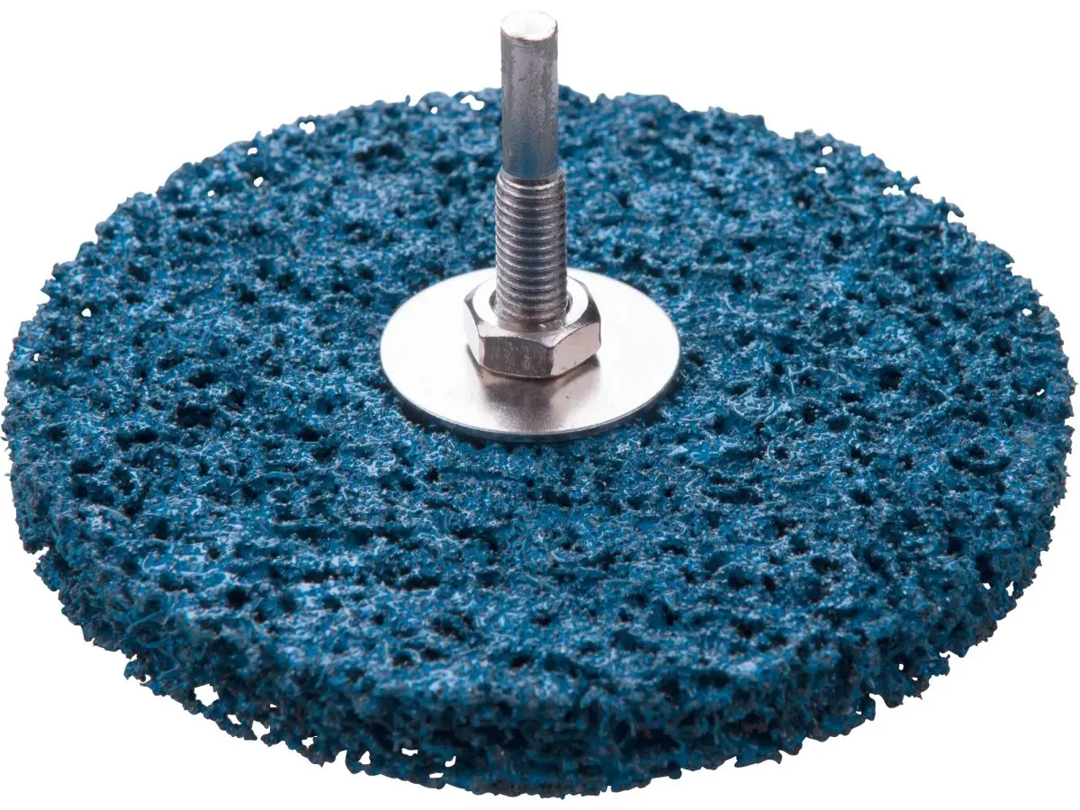 EXTOL PREMIUM 8803358 porézní kotouč brusný nylonový na stopce, 115x14mm
